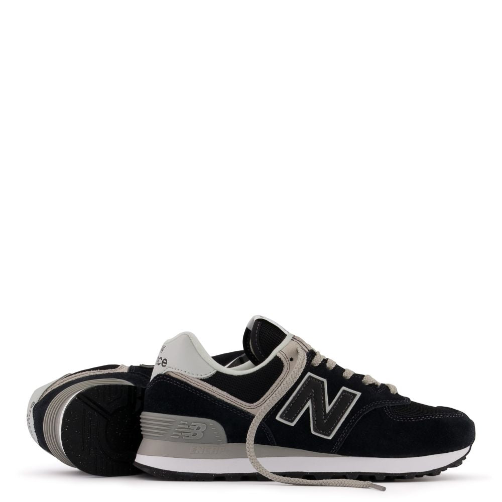 New Balance Women&#39;s 574v3 in Black with White